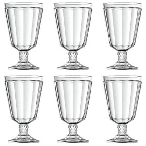 Jogo com 6 Taças Splendor em Cristal Ecológico 330 Ml - Lhermitage