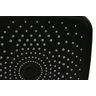 Ducha Abs Preto Fosco Quadrada 21x21 Cm C/ Cano de Parede - 4