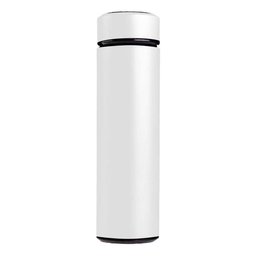Garrafa Térmica Inox 500ml Quente Frio Tampa Branco Nº16 - 1
