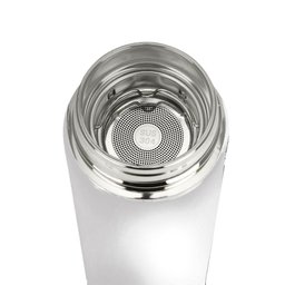 Garrafa Térmica Inox 500ml Quente Frio Tampa Branco Nº16 - 6
