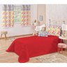 Colcha Solteiro Juvenil Infantil Edredom 4 Peças Vermelho - 1