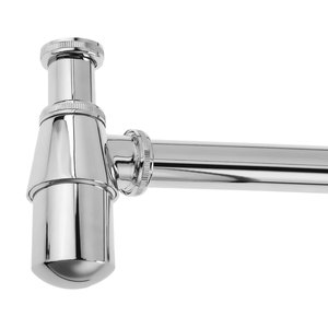Sifão Pia Tanque Lavanderia Metal Cromado 1.1/4 X 2'' Pol.