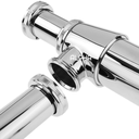 Ver imagem 3 de Sifão Pia Tanque Lavanderia Metal Cromado 1.1/4 X 2'' Pol.