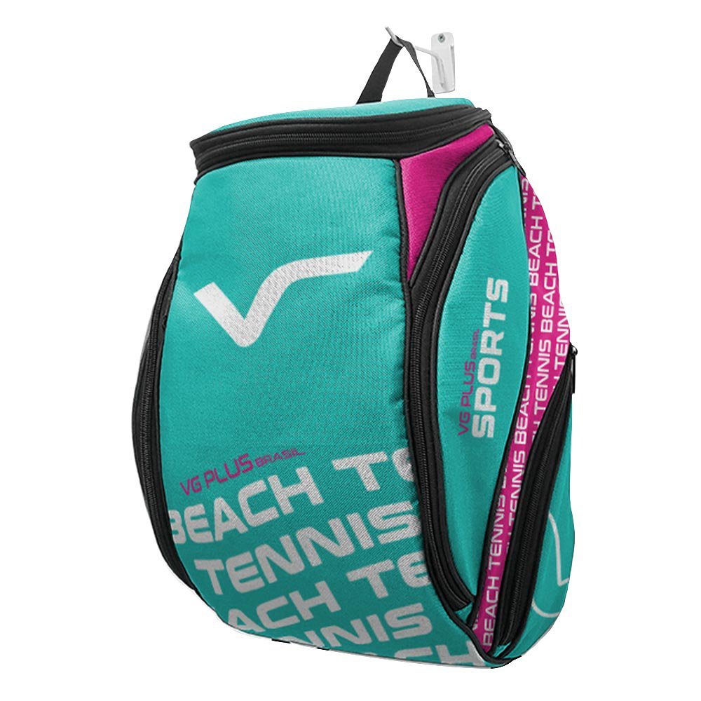 Kit Raquete Beach Tennis Shine 12K Carbon, 3 Bolas e Mochila VG Plus - 4