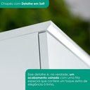 Ver imagem 6 de Torre Quente 72 cm 2 Portas 2 Gavetas C351 Branco HP Nature Henn