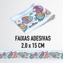 Ver imagem 5 de Faixa Decorativa Adesiva (autocolante) - Fundo do Mar