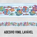 Ver imagem 3 de Faixa Decorativa Adesiva (autocolante) - Fundo do Mar