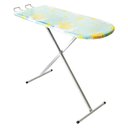 Ver imagem 1 de Tabua de Passar Roupa Portátil Suporte para Ferro Grande De Chão Tampo em MPD 2 Pés Branco