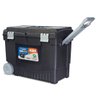 Caixa de ferramentas Arqplast Car Box 5100 de plástico com rodas 30cm x 59cm x 41.5cm preta - 2