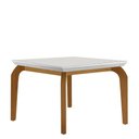 Ver imagem 1 de Mesa para Sala de Jantar Liz 120cm em Mdf e Vidro