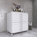 Ver imagem 1 de Mapoteca 10 Gavetas Map10 120,4cm X 122,3cm Aço