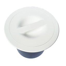 Lixeira Embutir Redonda Para Pia Cozinha 8 Lt Branca Metasul - 1 Lixeira Embutir Redonda Para Pia Cozinha 8 Lt Branca Metasul - 1