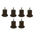 Ver imagem 3 de Kit 4 Pés para Sofá e Moveis em Geral com 6 Cm de Altura X 5 Cm Diâmetro Reforçado