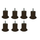 Ver imagem 2 de Kit 4 Pés para Sofá e Moveis em Geral com 6 Cm de Altura X 5 Cm Diâmetro Reforçado