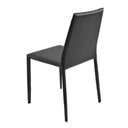 Ver imagem 3 de Cadeira Amanda 6606 em Metal Pvc Preto - 23869