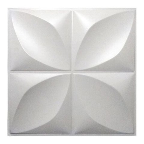 10 Placas Pvc 3d Revestimento de Parede Decorativa 25 Cm