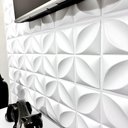 Ver imagem 3 de 10 Placas Pvc 3d Revestimento de Parede Decorativa 25 Cm