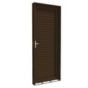 Ver imagem 2 de Porta de Aluminio Laminada 215x85cm Pratica - Cor: Bronze