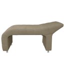 Ver imagem 3 de Maca Estofada Julia para Estetica Facial Sombrancelha e Cilios Suede Bege Escuro