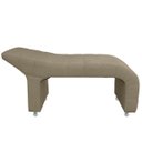 Ver imagem 4 de Maca Estofada Julia para Estetica Facial Sombrancelha e Cilios Suede Bege Escuro