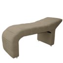 Ver imagem 5 de Maca Estofada Julia para Estetica Facial Sombrancelha e Cilios Suede Bege Escuro