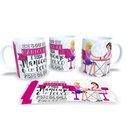 Ver imagem 1 de Caneca de Porcelana Branca Personalizada Profissões Manicure