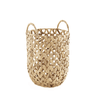Cesto Decorativo em Fibra Natural 35cm 13105p Mart - 1