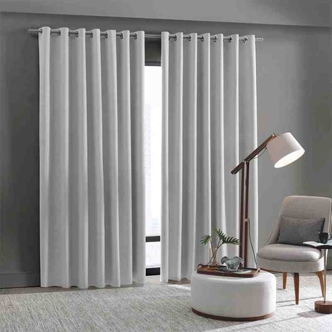 Cortina Blackout Tecido 5,40 X 2,70 Linen Areia Bella Janela 695012622101011.168