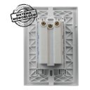 Ver imagem 3 de Cj Tomada 4x2 Tomada Tripla 20a Monobloco Bivolt I9 Ilumi