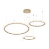 Lustre Pendente Astraled Aspectral Pl-9740 Dourado Led Bivolt Dourado Pl-9740 - 1