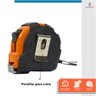 Kit Tapeceiro Grampeador ABS 5525 1000 Grampos E Trena 3M - 3