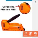 Ver imagem 6 de Kit Tapeceiro Grampeador ABS 5525 1000 Grampos E Trena 3M
