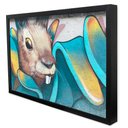 Ver imagem 2 de Quadro Decorativo Caixa Arte de Rua Tacolado Moldura Caixa 3cm Madeira sem Vidro 30 X 40cm