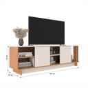 Ver imagem 3 de Rack para TV até 60 Polegadas 180cm Los Angeles Marrom