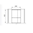 Ver imagem 2 de Divisor para Talheres Inox 290 x 422 x 64mm FGVTN 01 conjunto