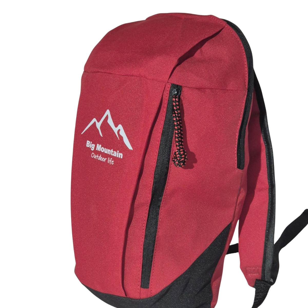 Mochila Pequena Big Mountain para Caminhada Trilha 10 Litros:vermelho - 2