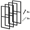 Ver imagem 3 de 4 Suporte Prateleira Suspensa 30cm Industrial Parede Teto