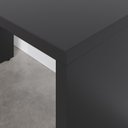 Ver imagem 7 de Escrivaninha Mesa Escritório com Gaveteiro com Rodízio Ficus 170cm CabeCasa MadeiraOriginals Preto
