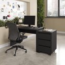 Ver imagem 1 de Escrivaninha Mesa Escritório 120cm com Gaveteiro com Rodízio Ficus CabeCasa MadeiraOriginals