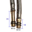 Ver imagem 3 de Par Flexivel Quente e Frio Monocomando 80 Cm 1/2 X M10 - T114bk80