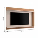 Ver imagem 3 de Painel para TV até 65 Polegadas 110cm x 180cm Branco Freijó Off-White New York
