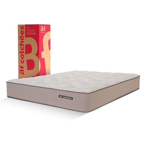 Colchão Casal D45 a Vácuo Brisa Molas Ensacadas 138x188 Bf Colchões
