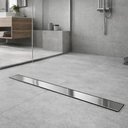 Ver imagem 4 de Ralo New Slim Tramontina Aço Inox 90x8,5cm Peneira Removível Banheiro Lavanderia