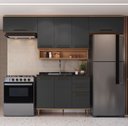 Ver imagem 2 de Conjunto de Cozinha Modulada 5 Peças 8 Portas 280cm Isabelle Delmarco