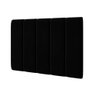 Painel Modulado Nashira 100 / Z-005 Sued Preto - 2
