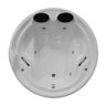 Banheira Redonda Veneza Completa com Hidro - 220v - 1