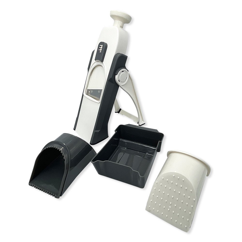 Cortador Fatiador Mandoline Multifuncional 5 Funções Inox - 8