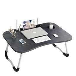 Mesa Suporte Dobrável de Notebook Sofá Usb Articulada Preta - 2