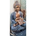 Ver imagem 6 de Fonte Decorativa Buda Manto Acinzentado sob Flor de Lotus 101m Motor 220v