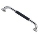Ver imagem 1 de Barra de Apoio 30cm Inox Suporte Antiderrapante Idoso Criança Gestante Cadeirante Banheiro Box Corri